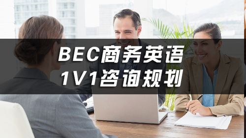 BEC商务英语咨询规划+试听体验1课时